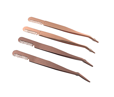 Metal Eyelash Applicator With Brush