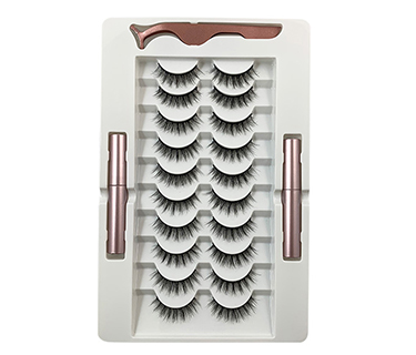 10 Pairs Eyelash Kit
