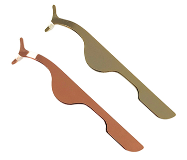 Gold Metal Eyelash Applicator