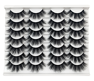 14 Pairs Package  Faux Mink Eyelashes