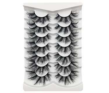 7 Pairs Package Big Fluffy Looking Faux Mink Lashes FC-21