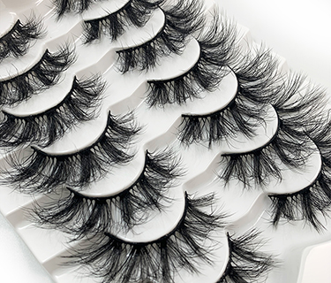 7 Pairs Package Big Fluffy Looking Faux Mink Lashes FC-21