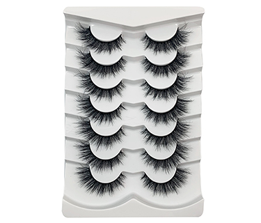 7 Pairs Package Big Fluffy Looking Faux Mink Eyelashes ST-30