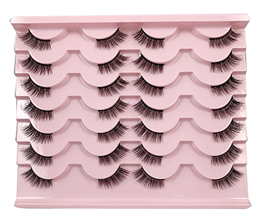 14 Pairs Package  Half Corner Eyelashes  B01