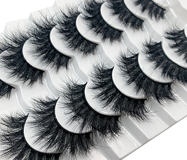 7 Pairs Package Big Fluffy Looking  Faux Mink Eyelashes  FC-19